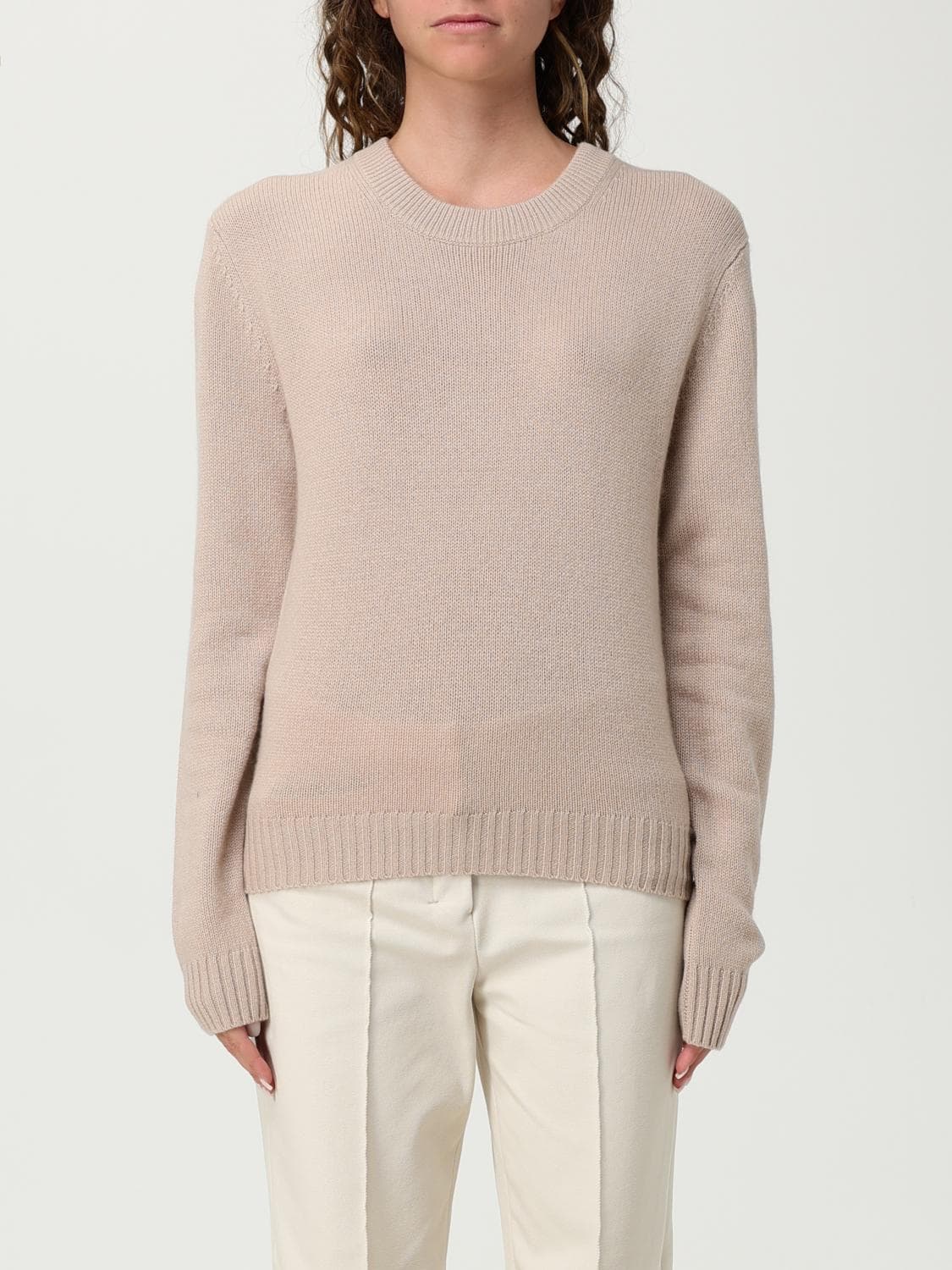 Allude Sweater Woman color Beige · L