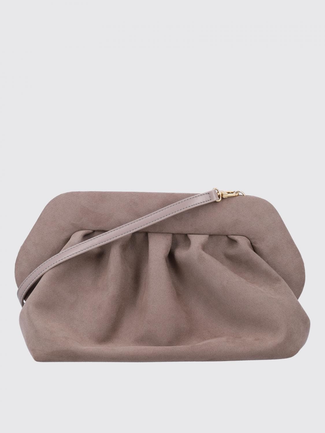 Themoirè Clutch Woman color Mud