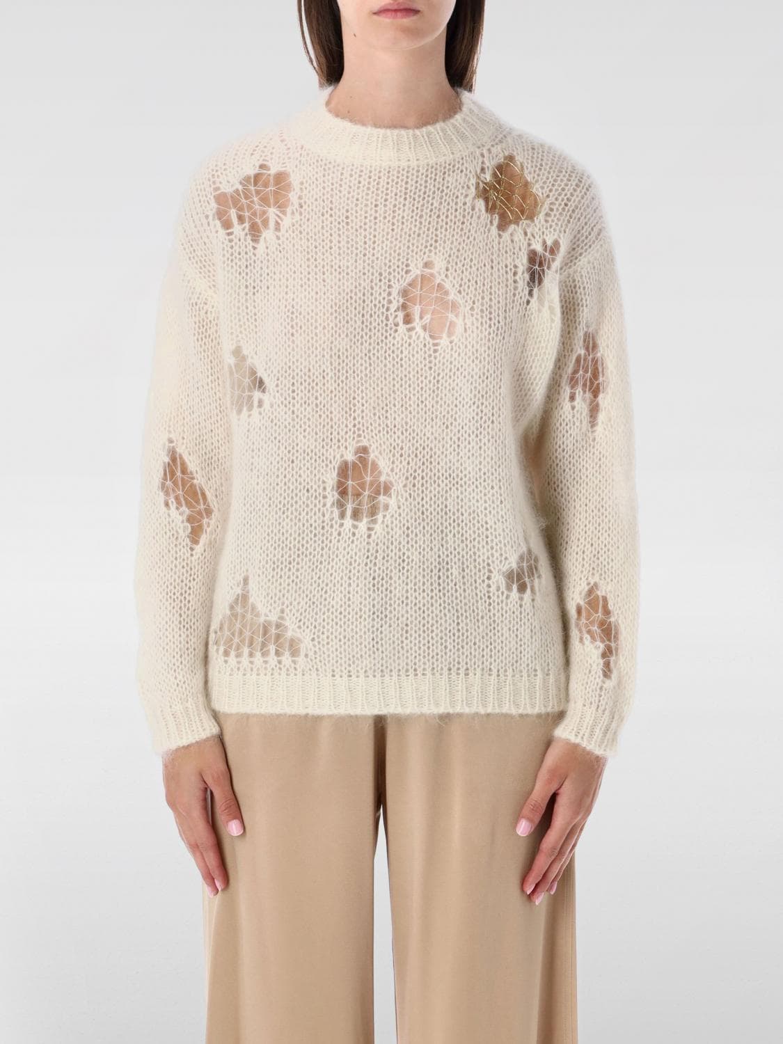 Fabiana Filippi Sweater Woman color Butter