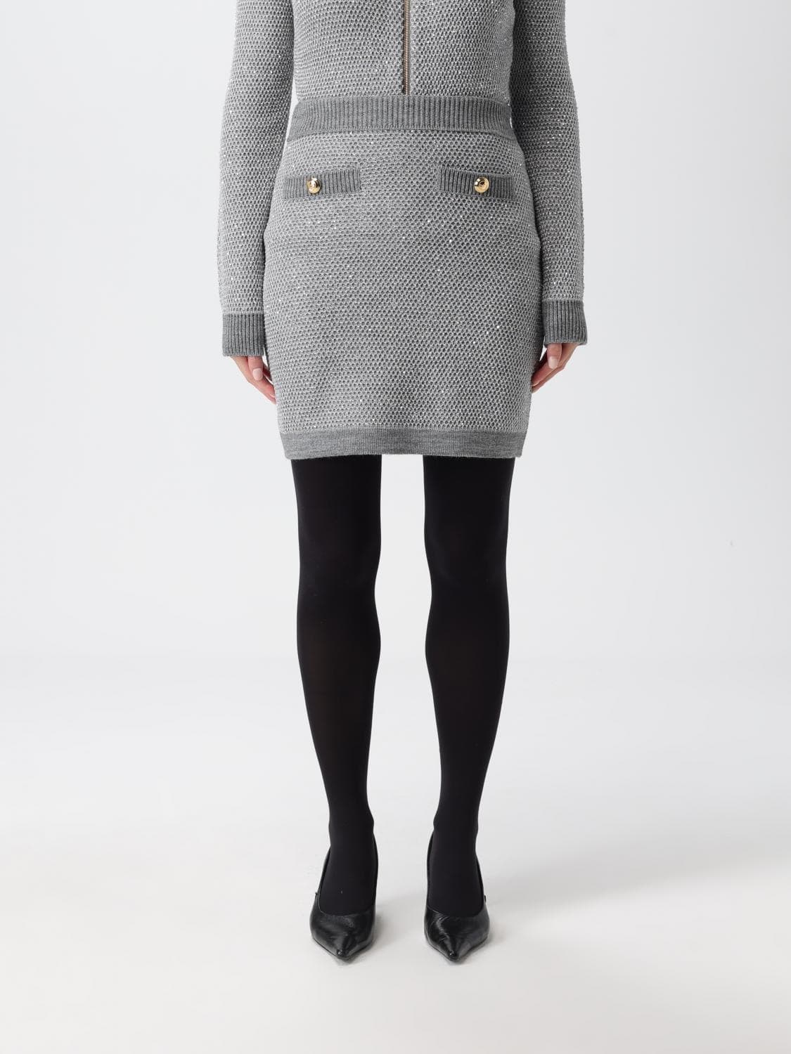 Elisabetta Franchi Skirt Woman color Grey