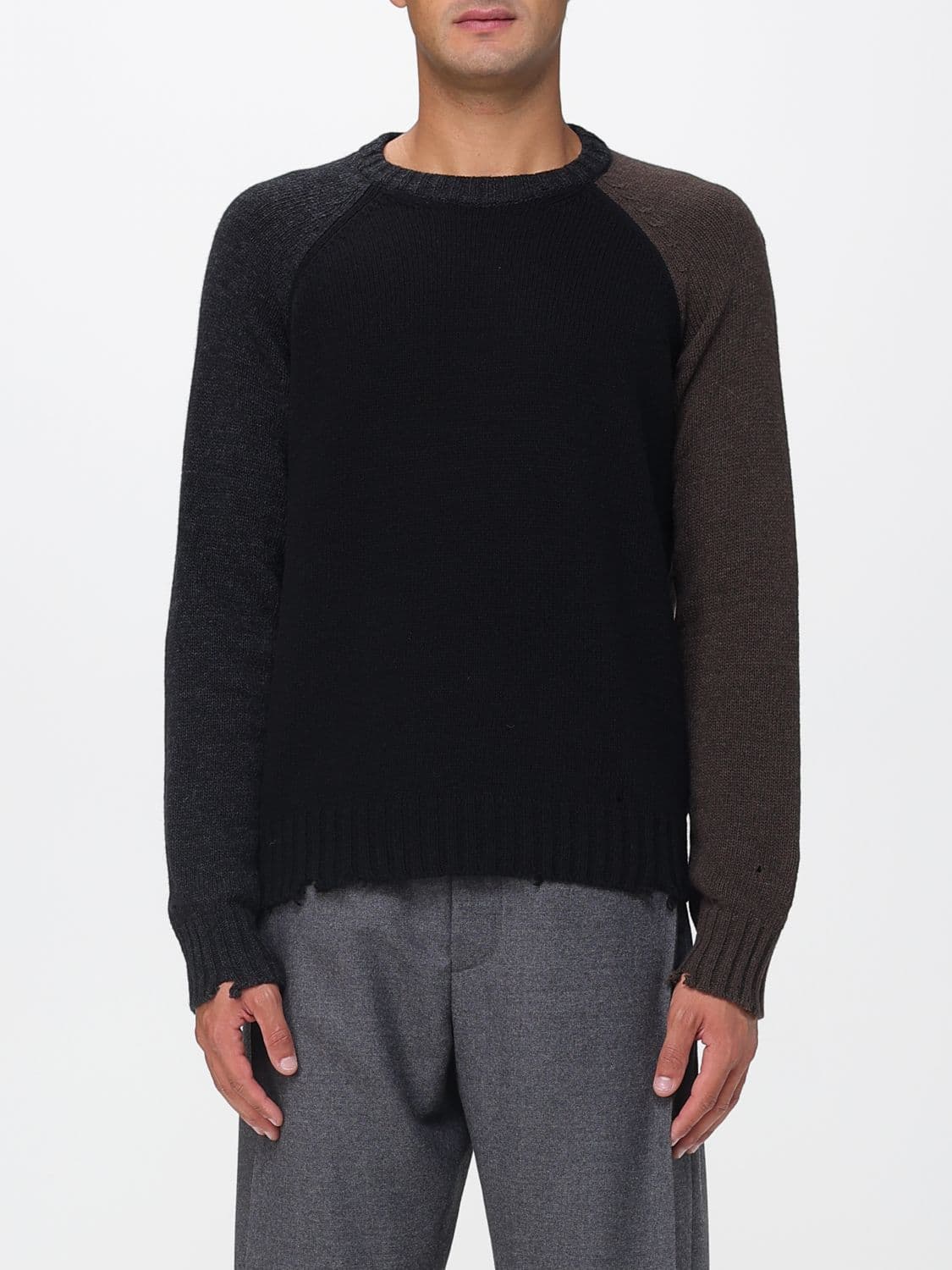 Mm6 Maison Margiela Sweater Men color Black
