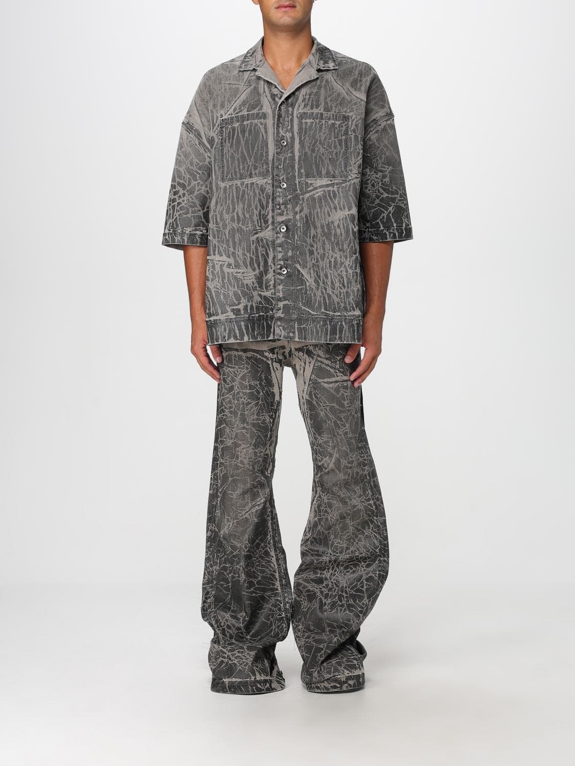 Rick Owens Drkshdw Shirt Men color Grey · S