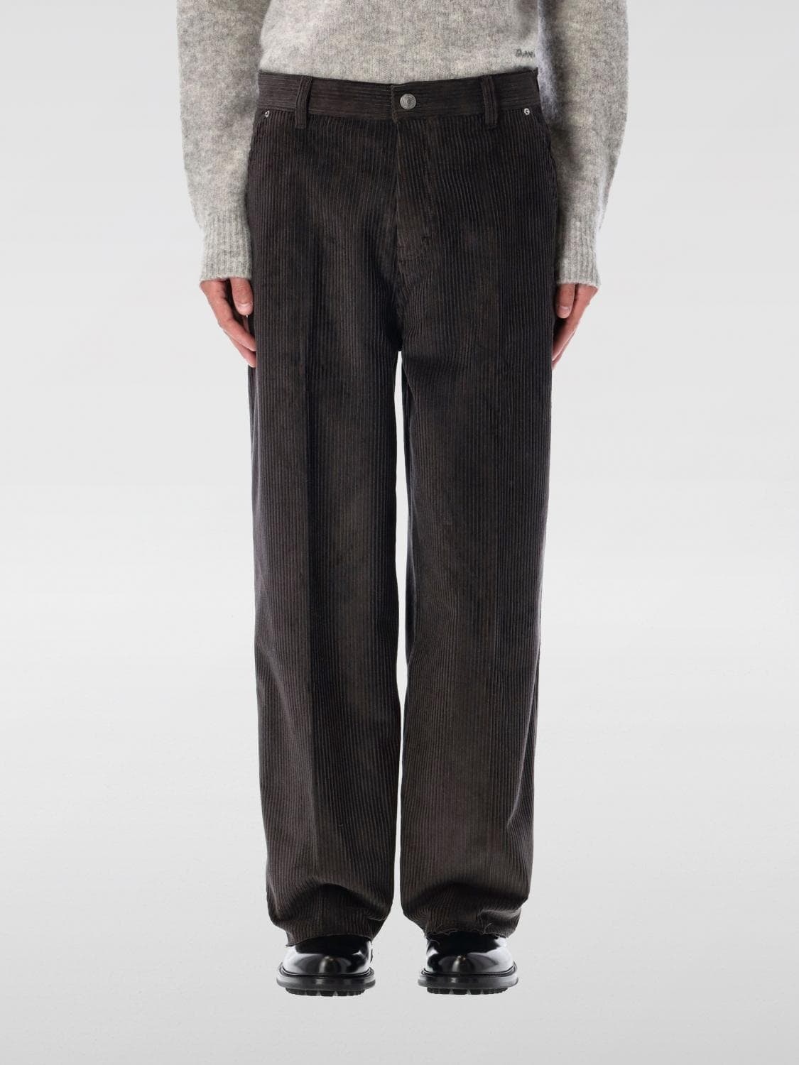 Ami Paris Pants Men color Grey
