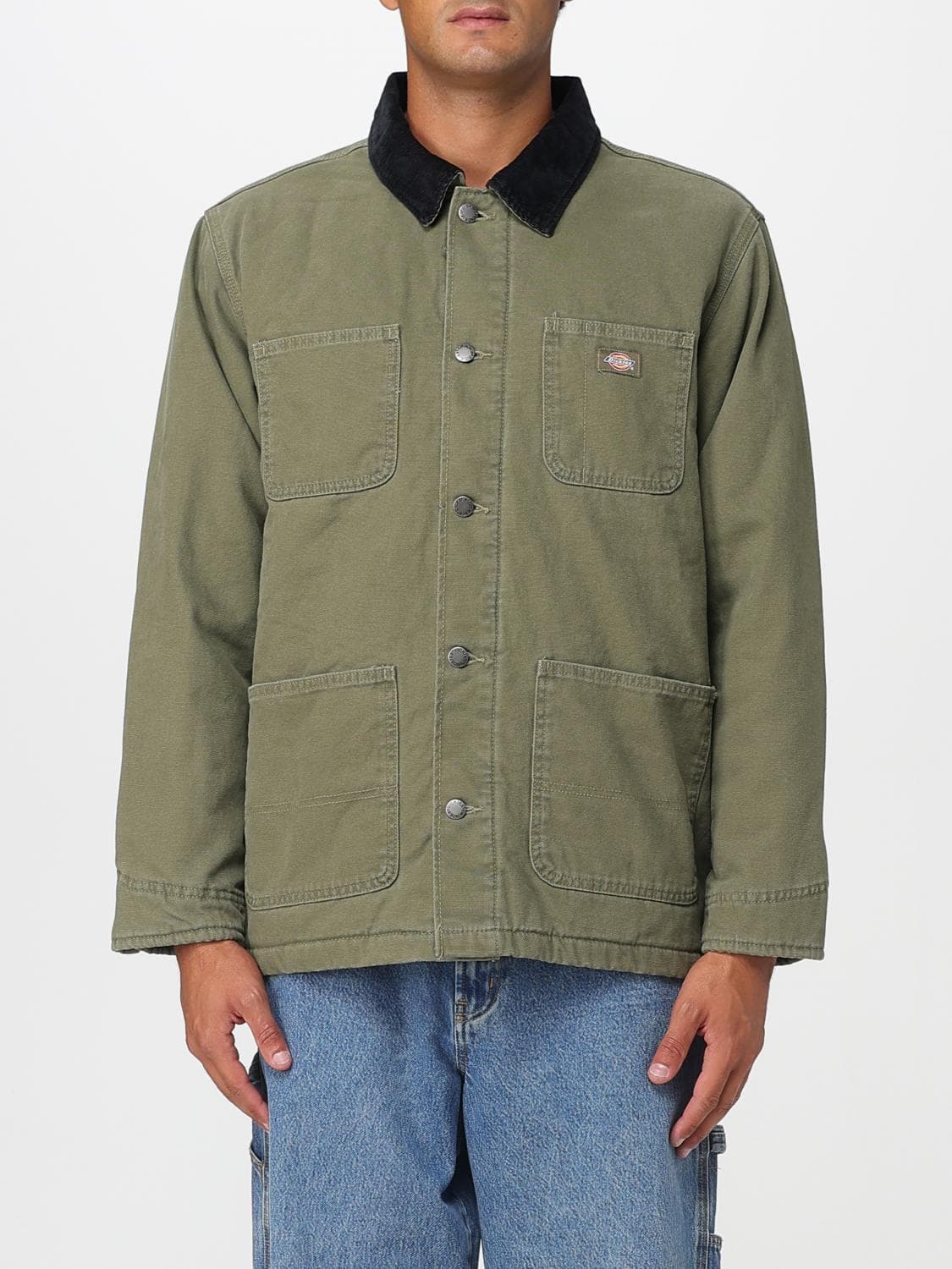 Dickies Jacket Men color Military · S