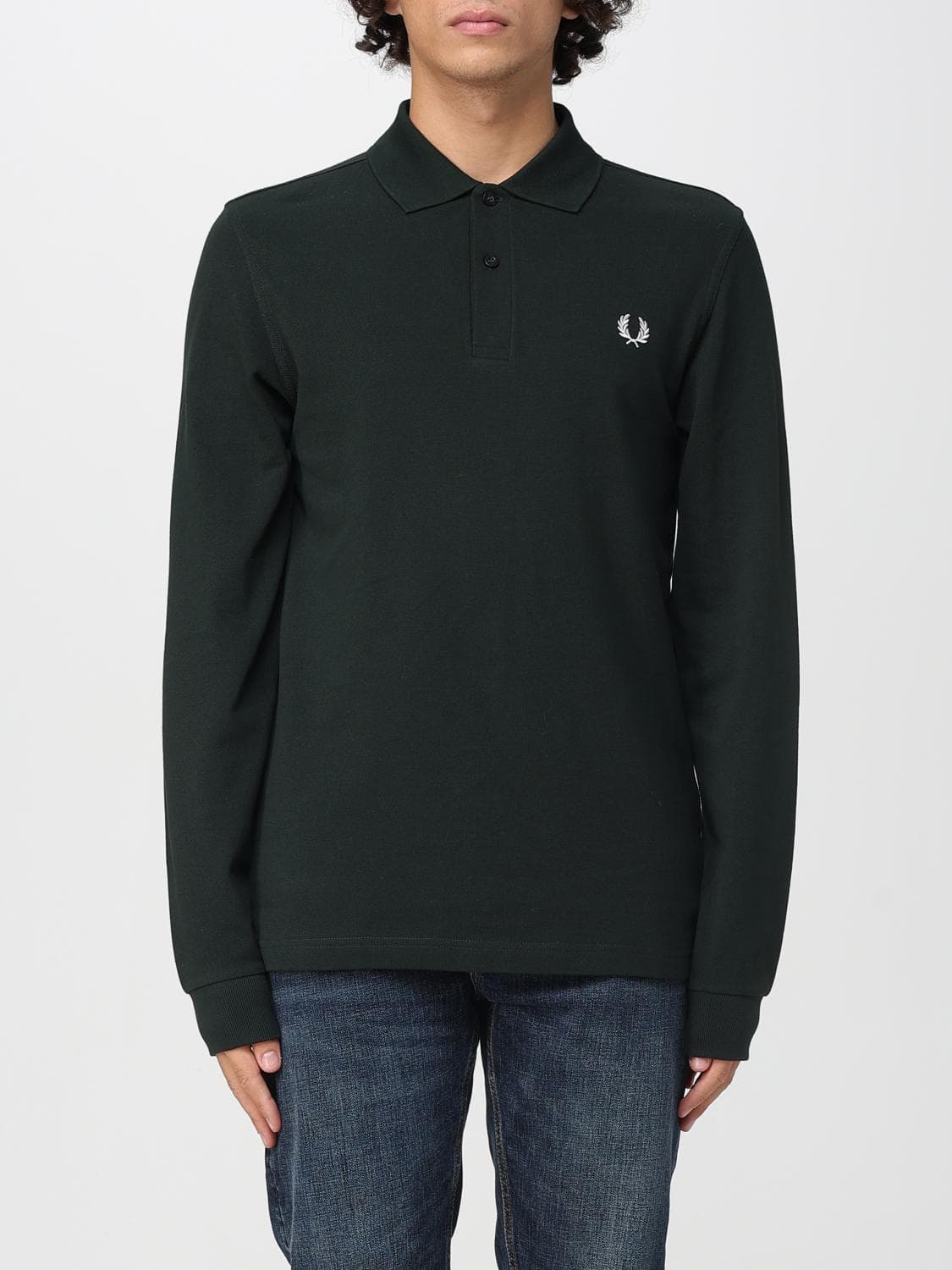 Fred Perry Polo Shirt Men color Green