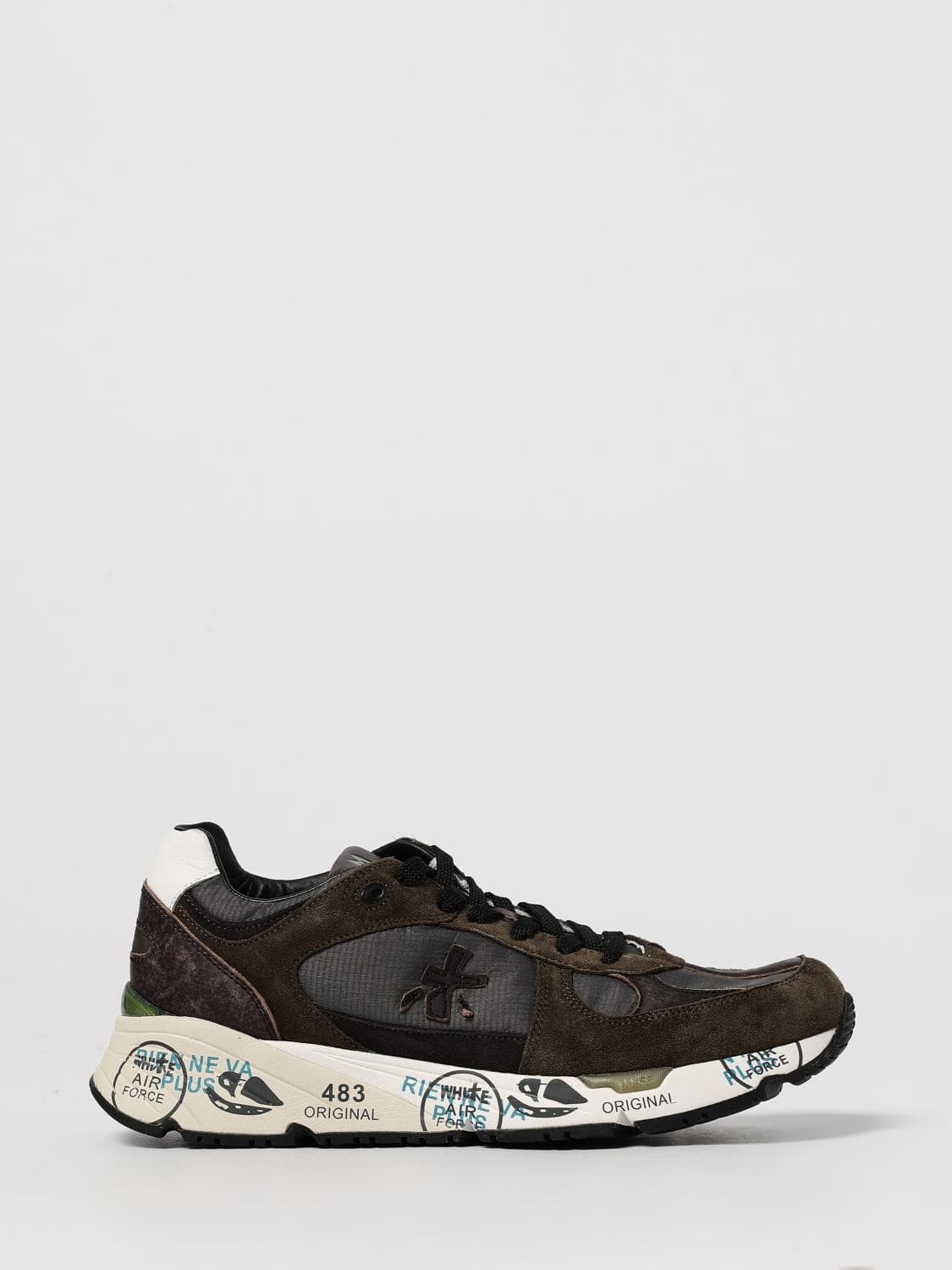 Premiata Sneakers Men color Military