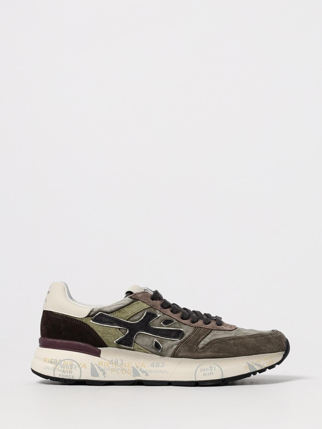 Premiata Sneakers Men color Military