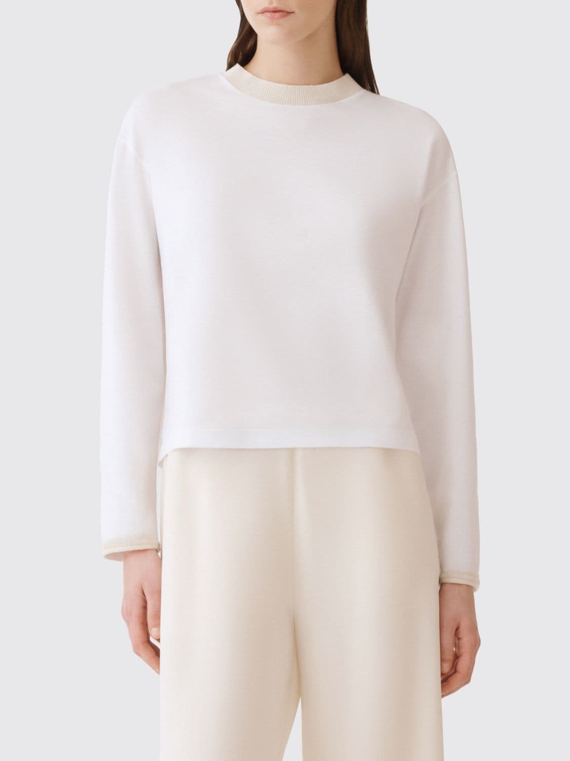 Fabiana Filippi Sweater Woman color White
