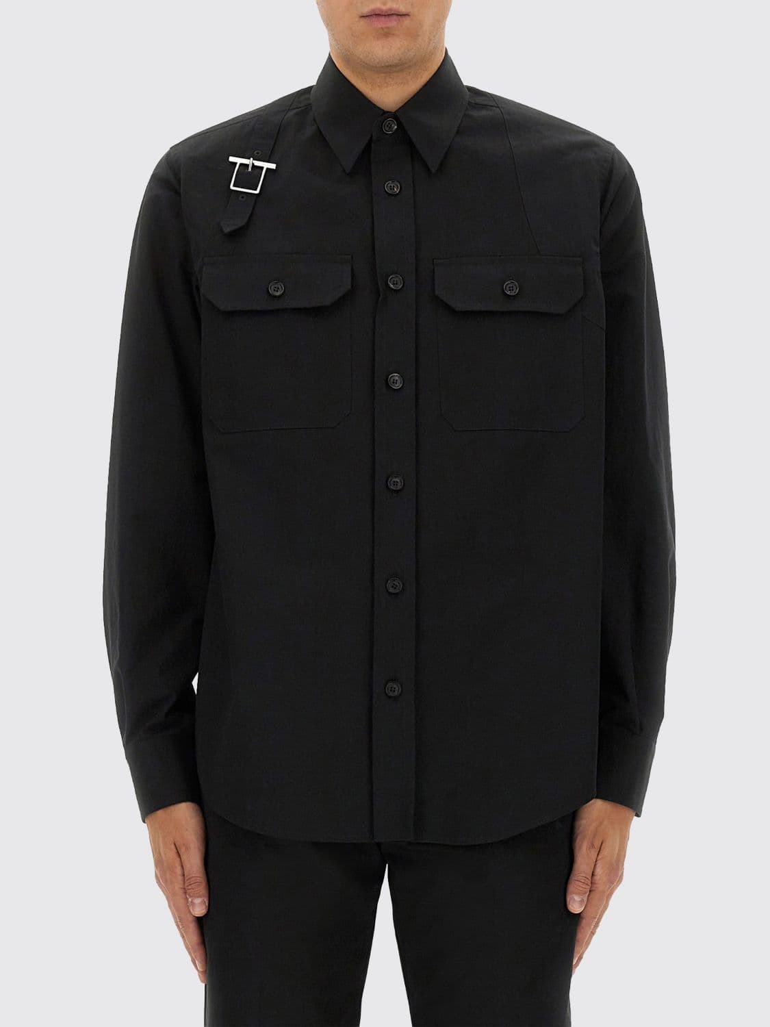 Mcqueen Shirt Men color Black