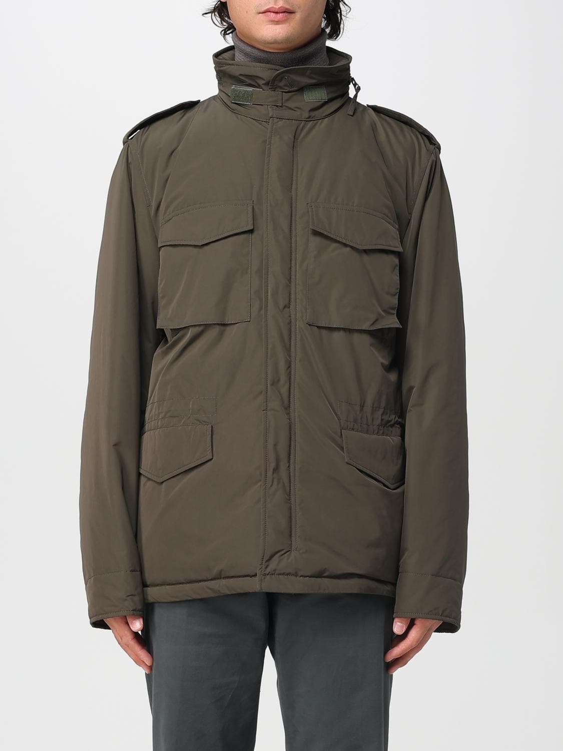 Aspesi Jacket Men color Green · XXL
