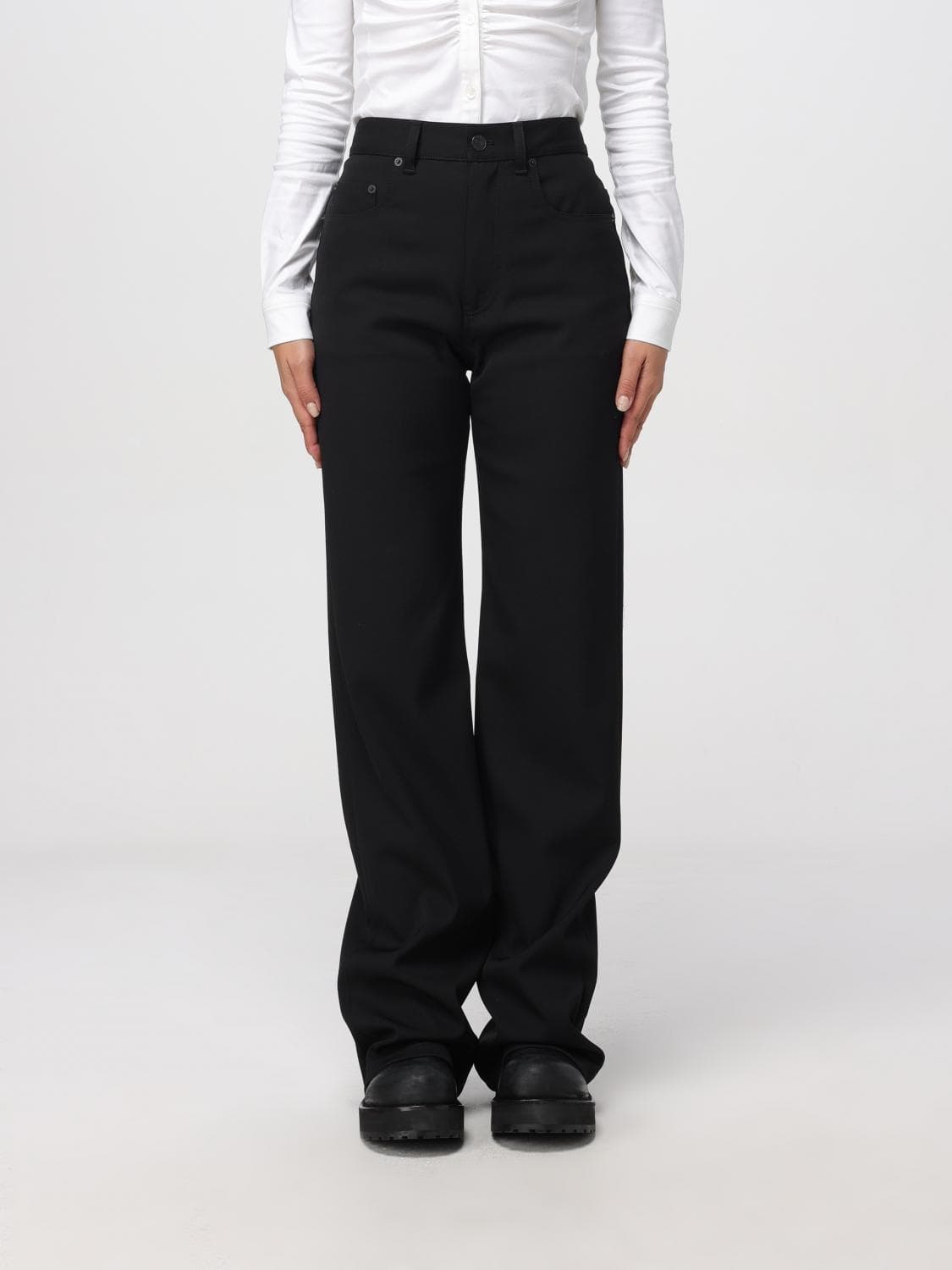 Balenciaga Jeans Woman color Black