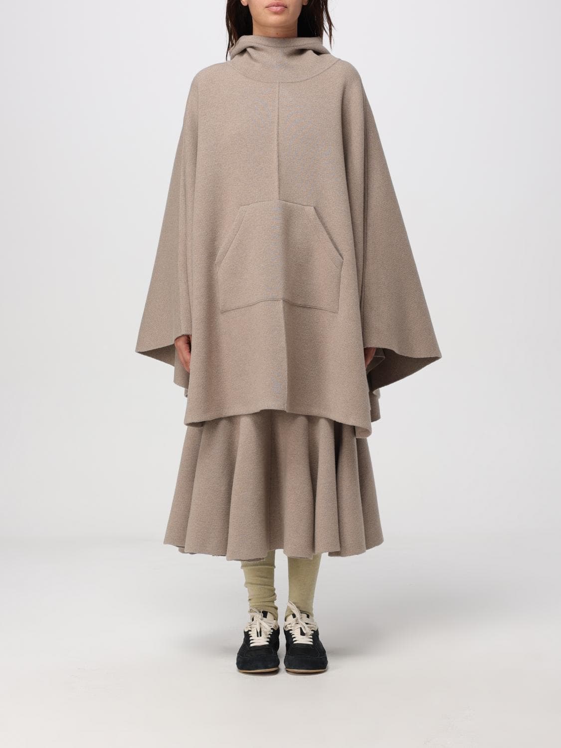 Bottega Veneta Coat Woman color Beige · OS