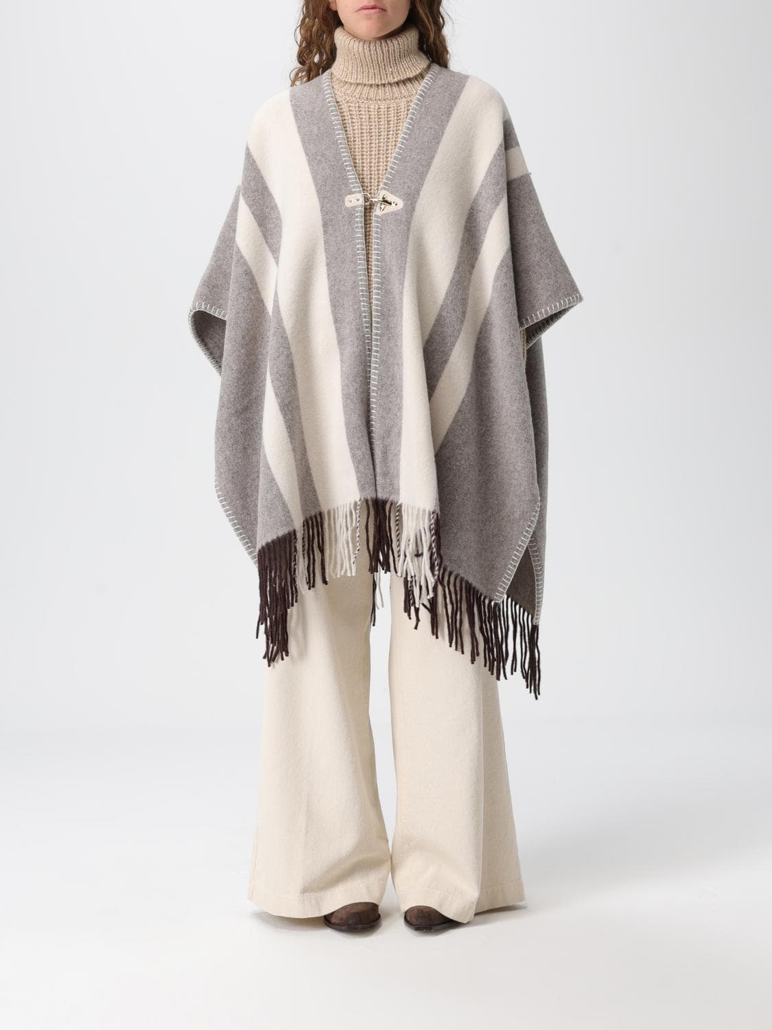 Fay Coat Woman color Multicolor · OS