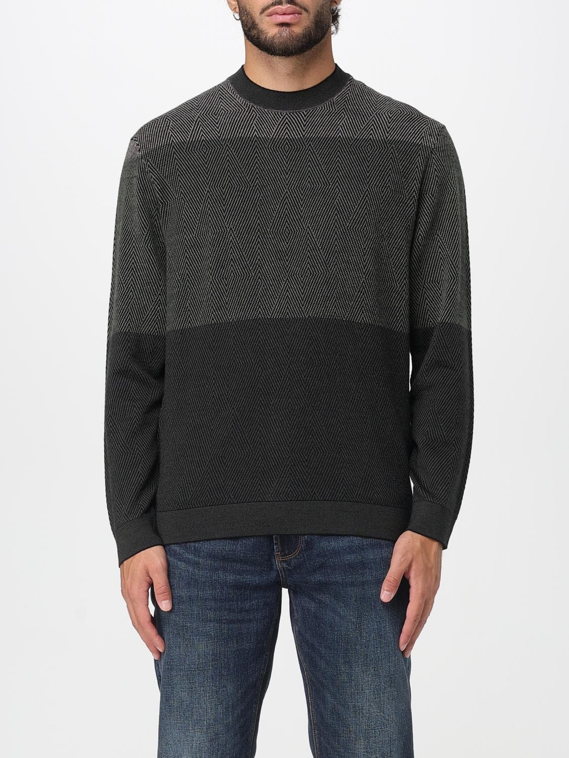 Emporio Armani Sweater Men color Multicolor