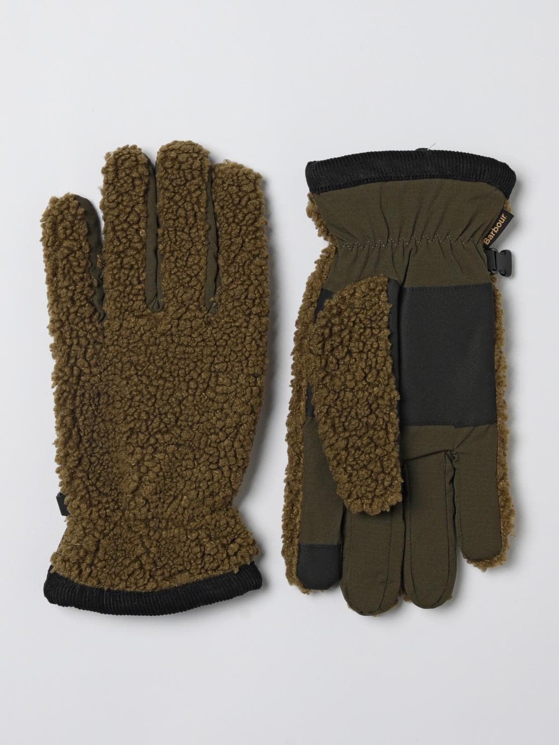 Barbour Gloves Men color Green