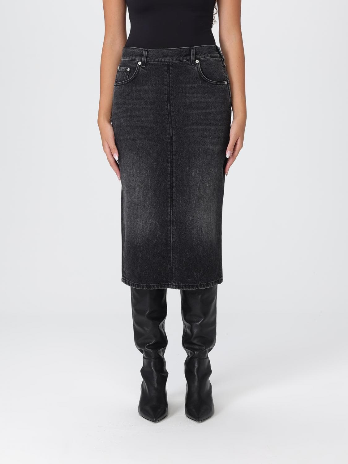 Haikure Skirt Woman color Black