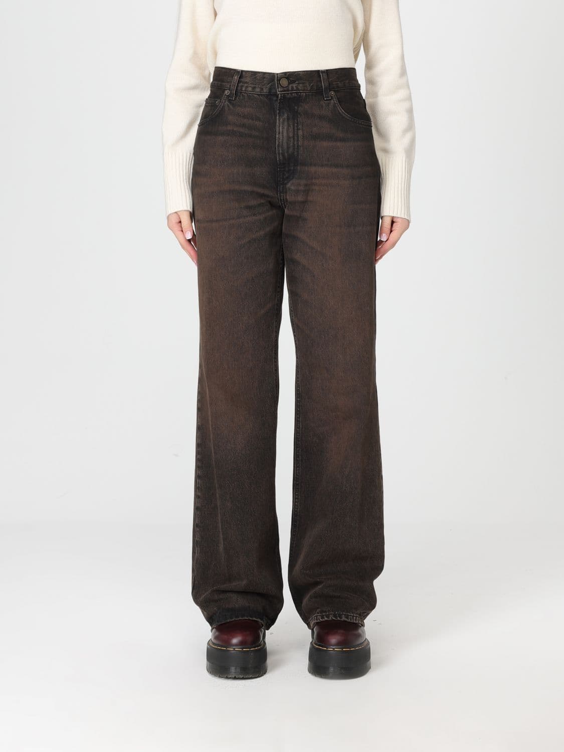 Haikure Jeans Woman color Black 1 · 28