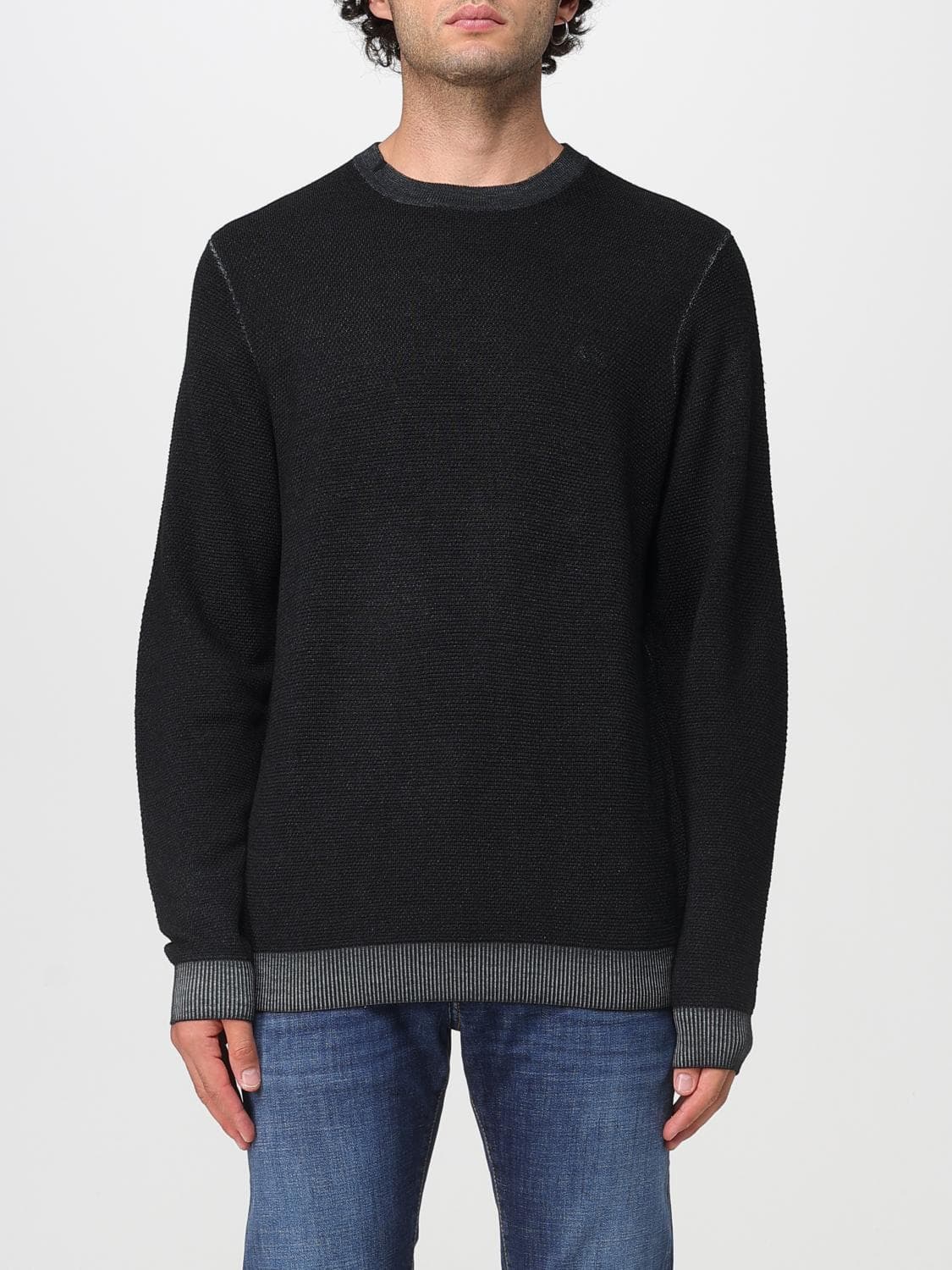 Sun68 Sweater Men color Black