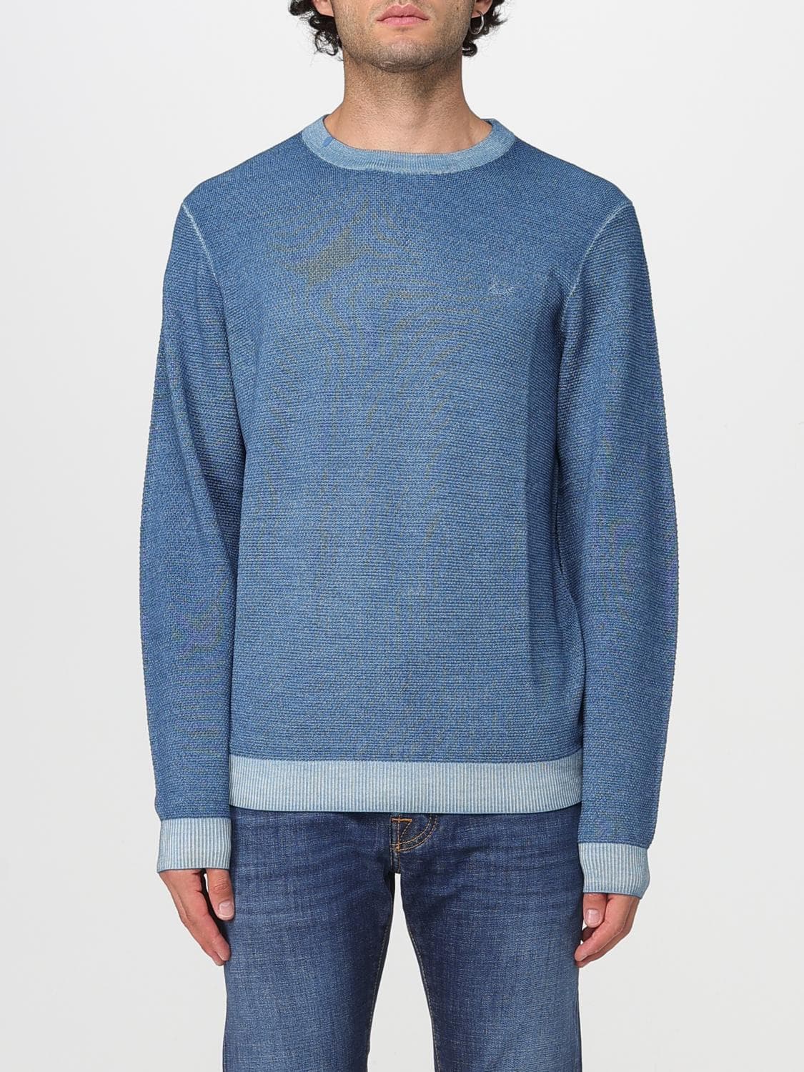 Sun68 Sweater Men color Avion