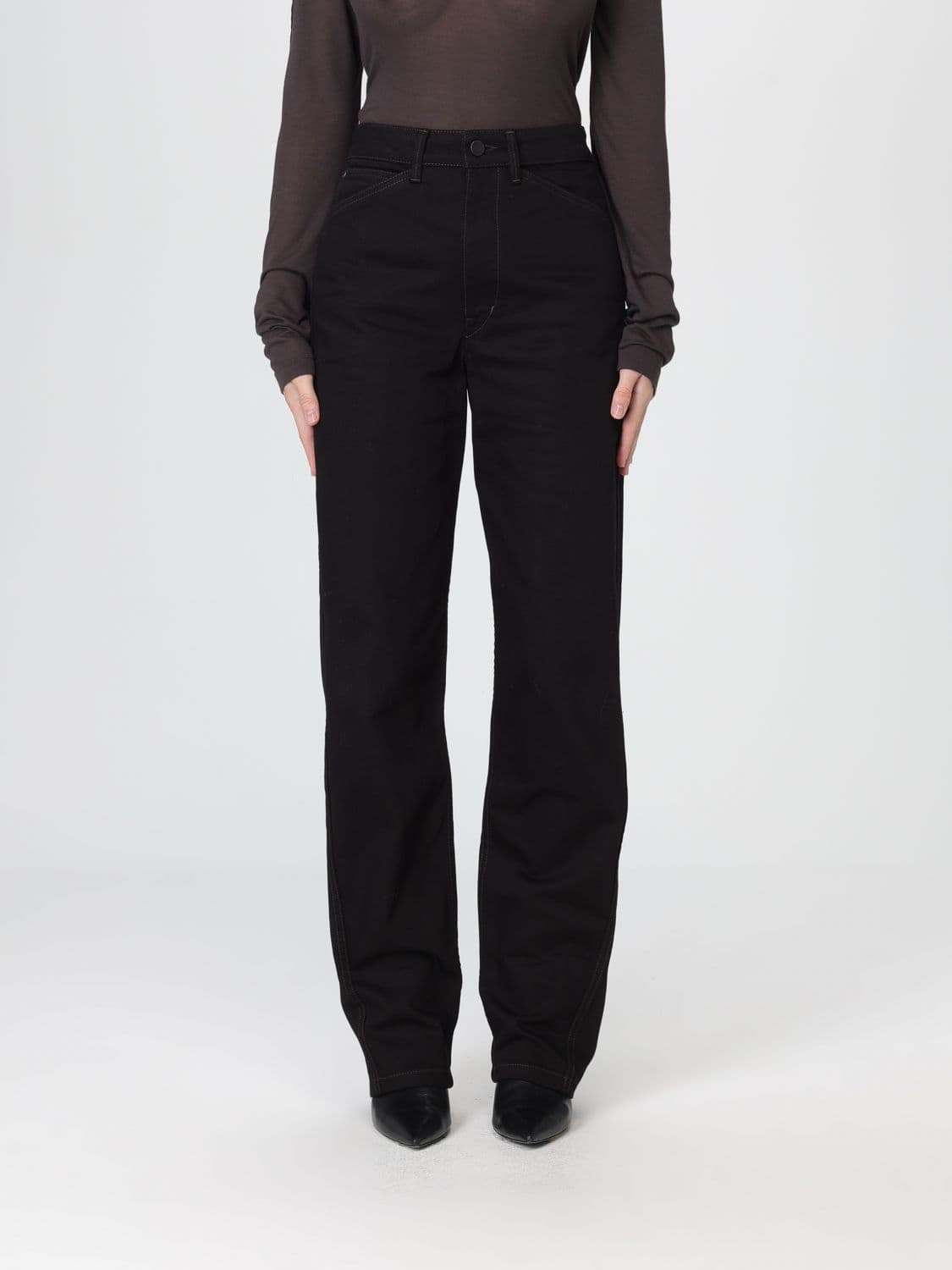 Lemaire Jeans Woman color Black