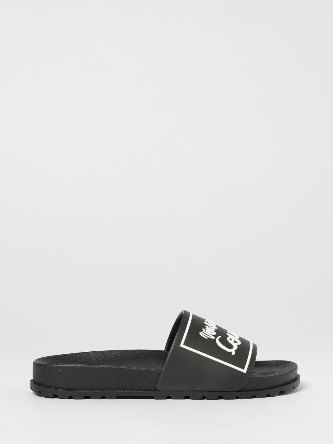 Versace Jeans Couture Heeled Sandal Woman color Black