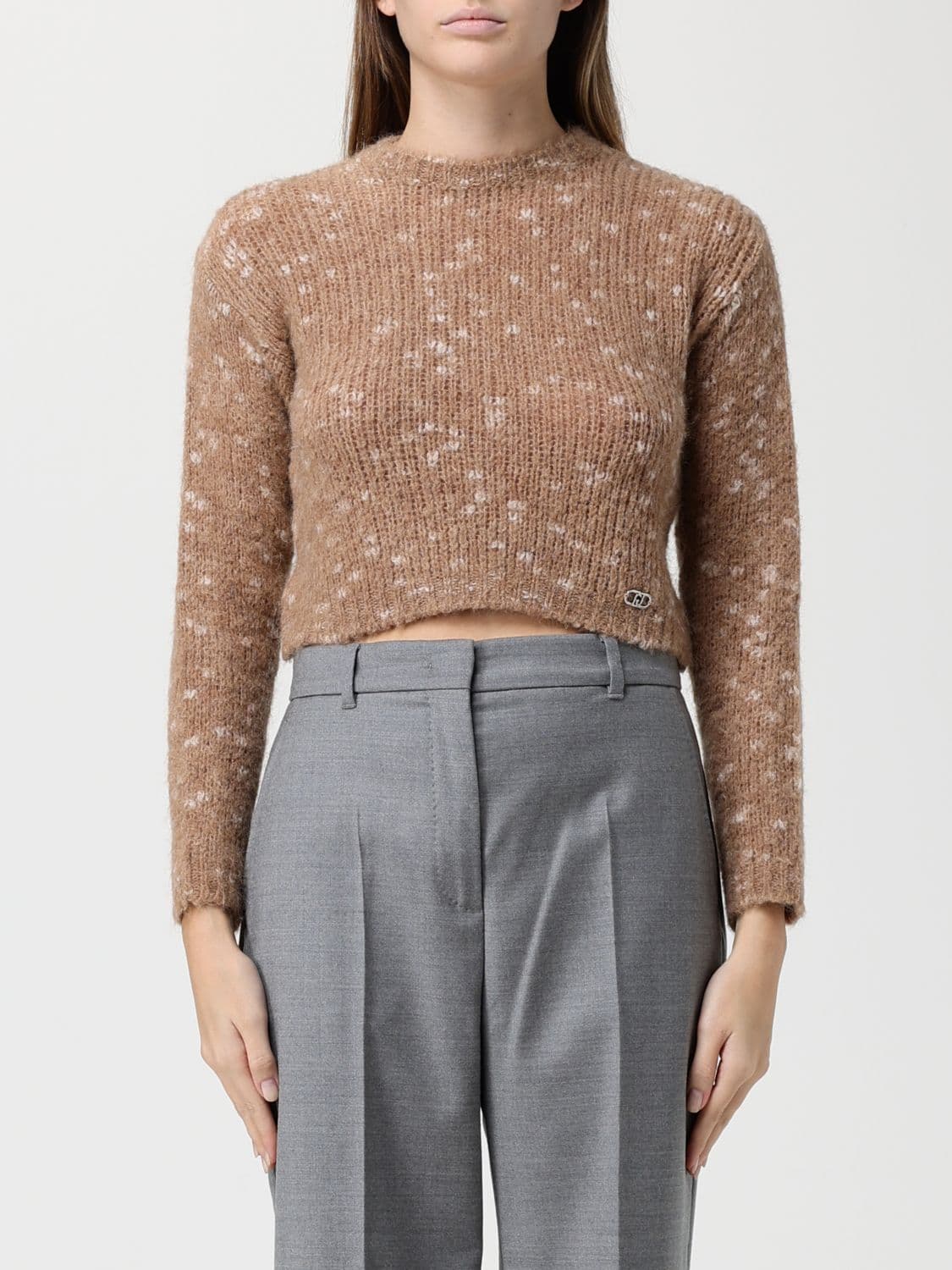 Liu Jo Sweater Woman color Camel