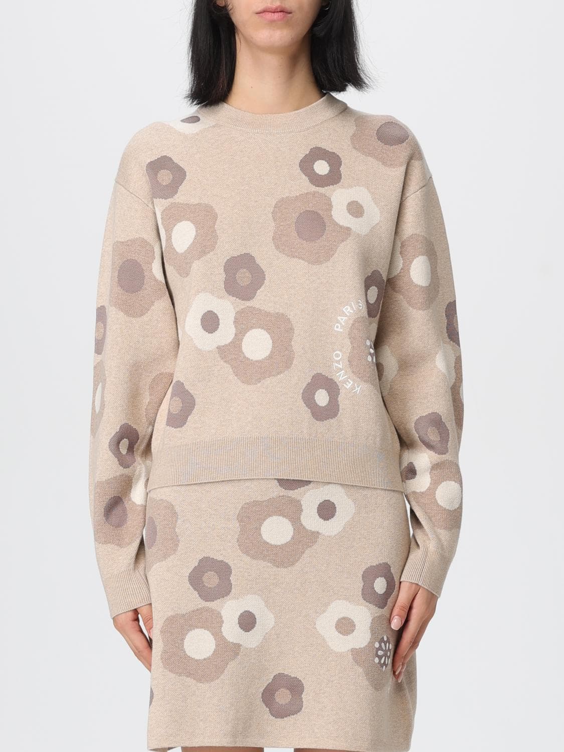 Kenzo Sweater Woman color Beige