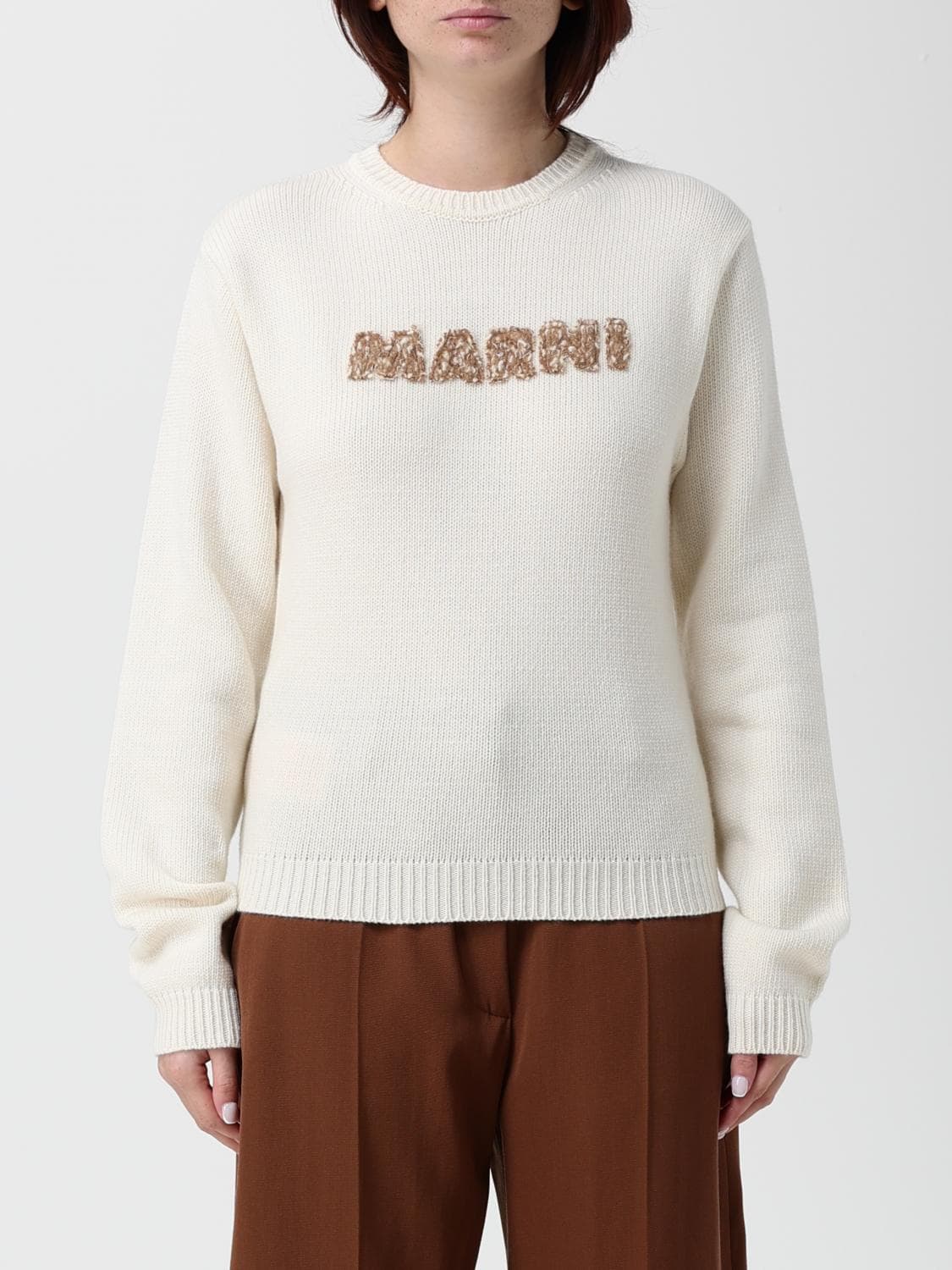 Marni Sweater Woman color Ivory