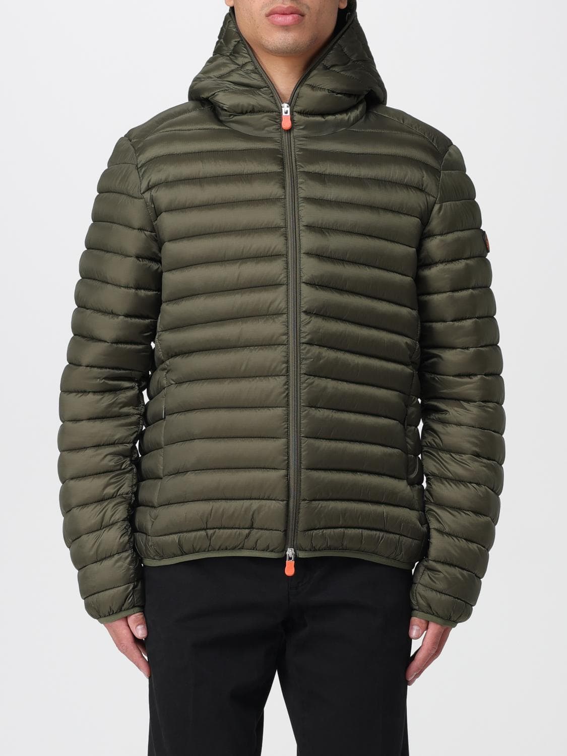Save The Duck Jacket Men color Green