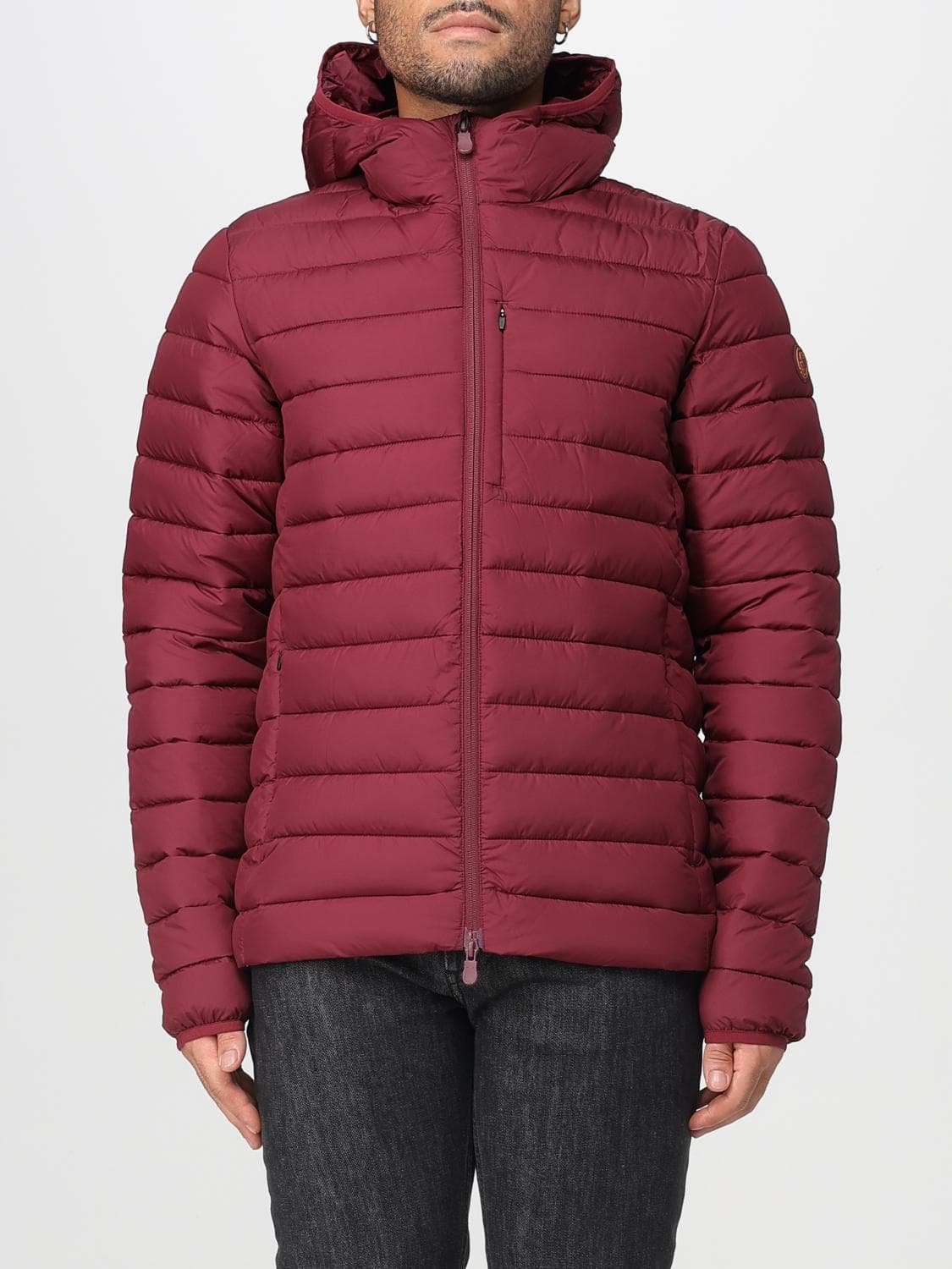 Save The Duck Jacket Men color Burgundy · XL