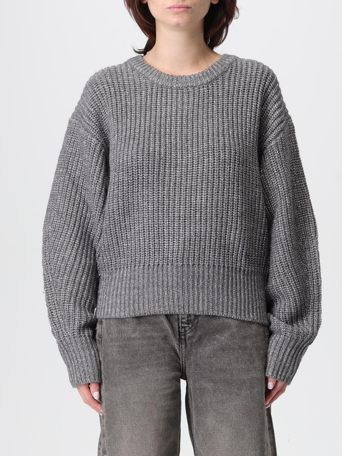 Liu Jo Sweater Woman color Steel