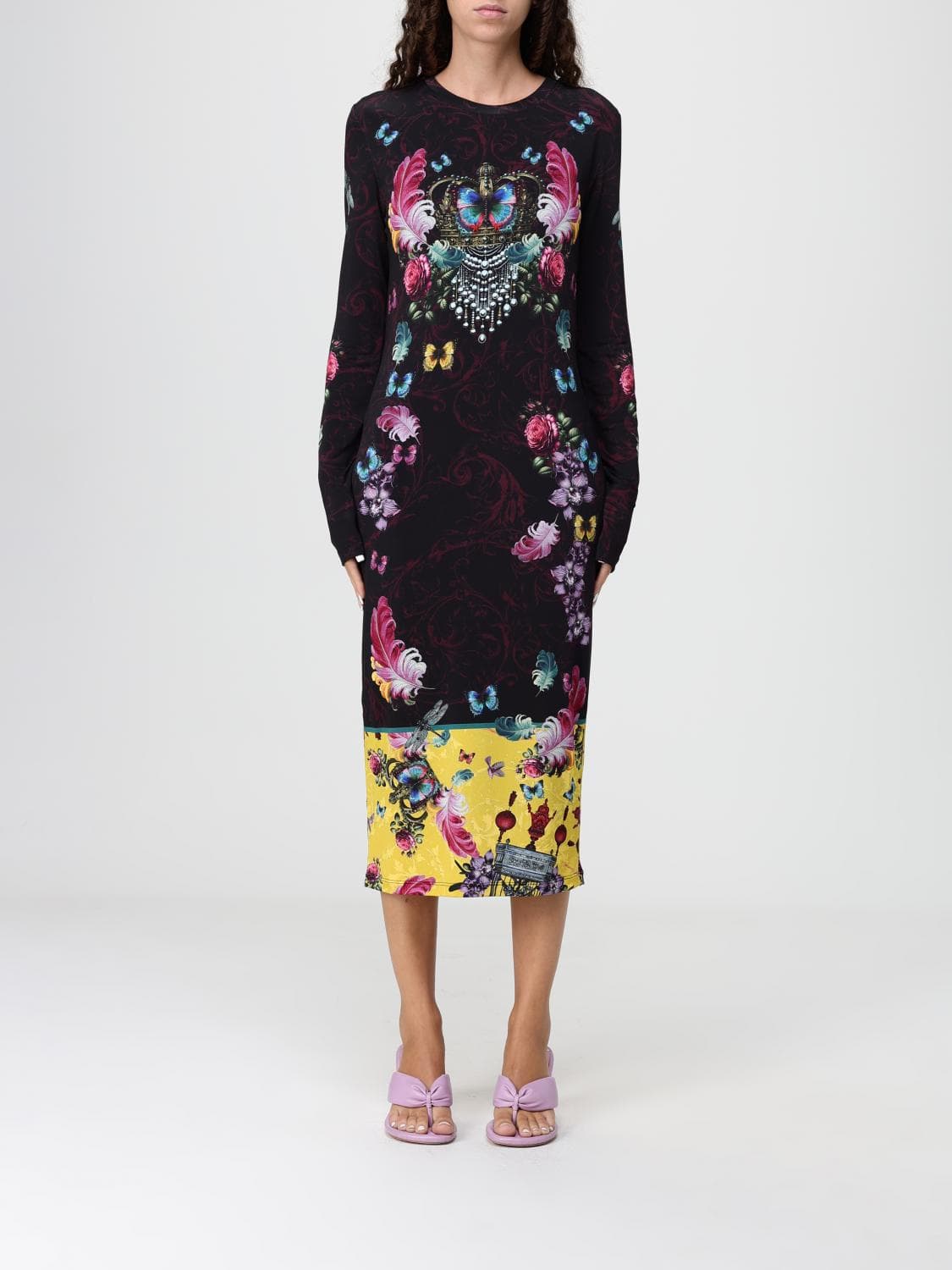 Versace Jeans Couture Dress Woman color Multicolor