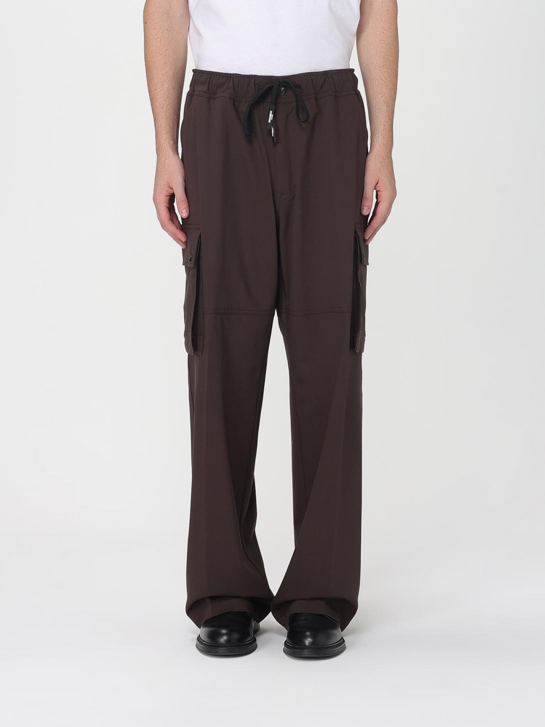 Just Cavalli Pants Men color Brown