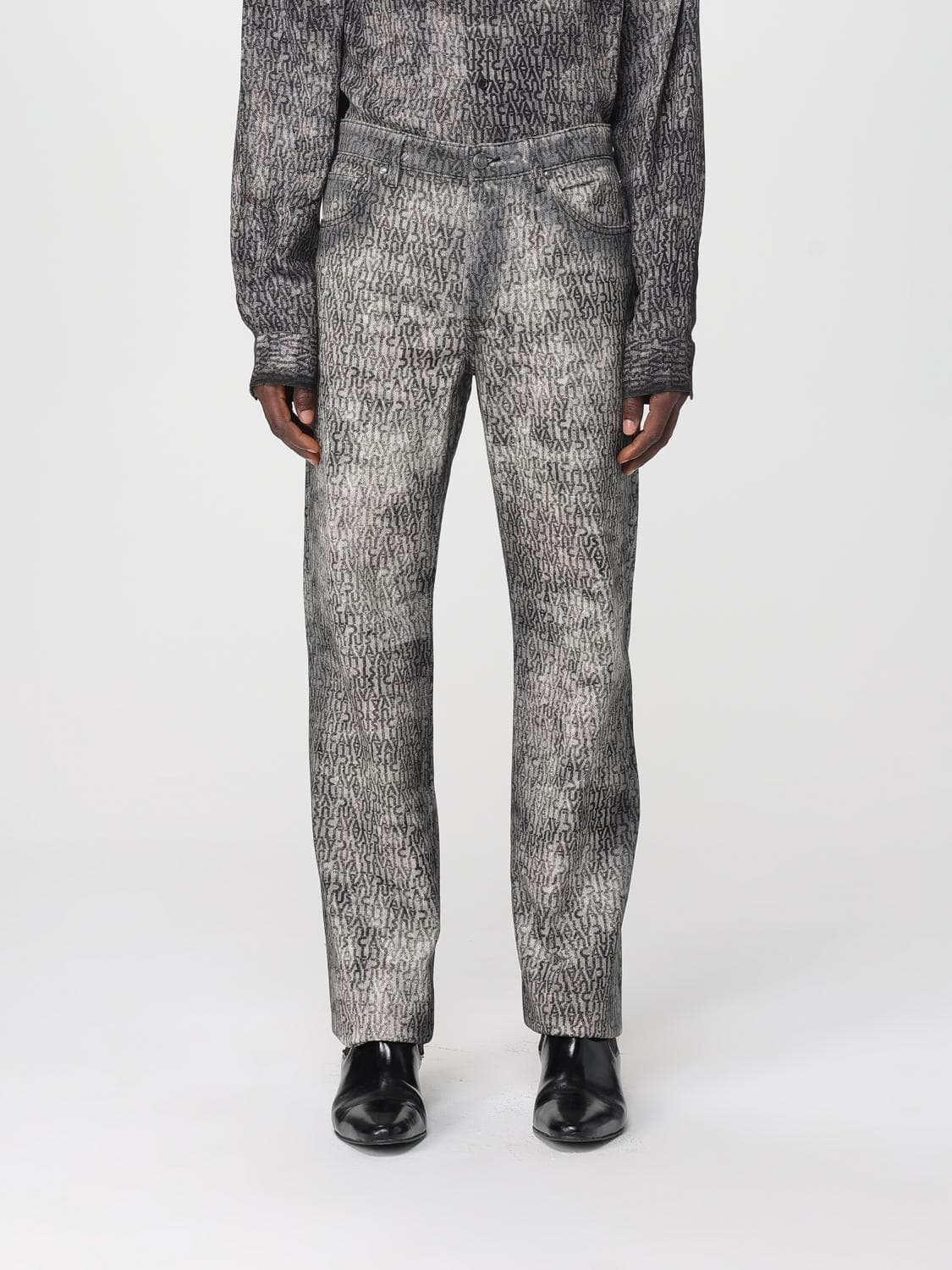 Just Cavalli Jeans Men color Multicolor