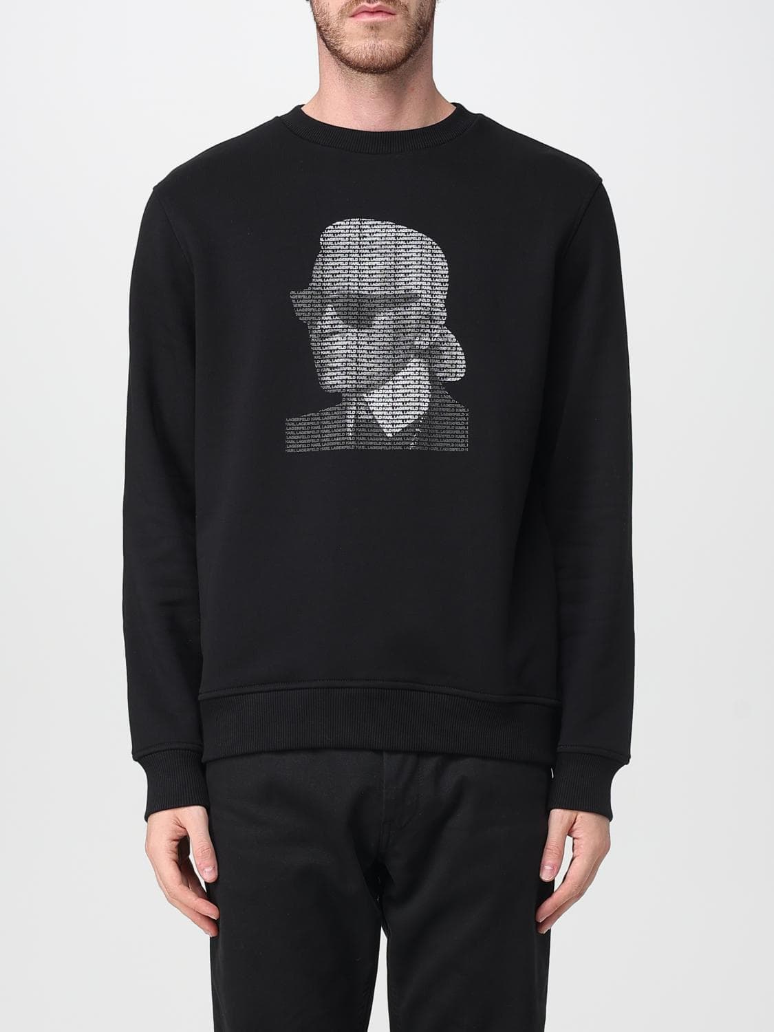 Karl Lagerfeld Sweatshirt Men color Black