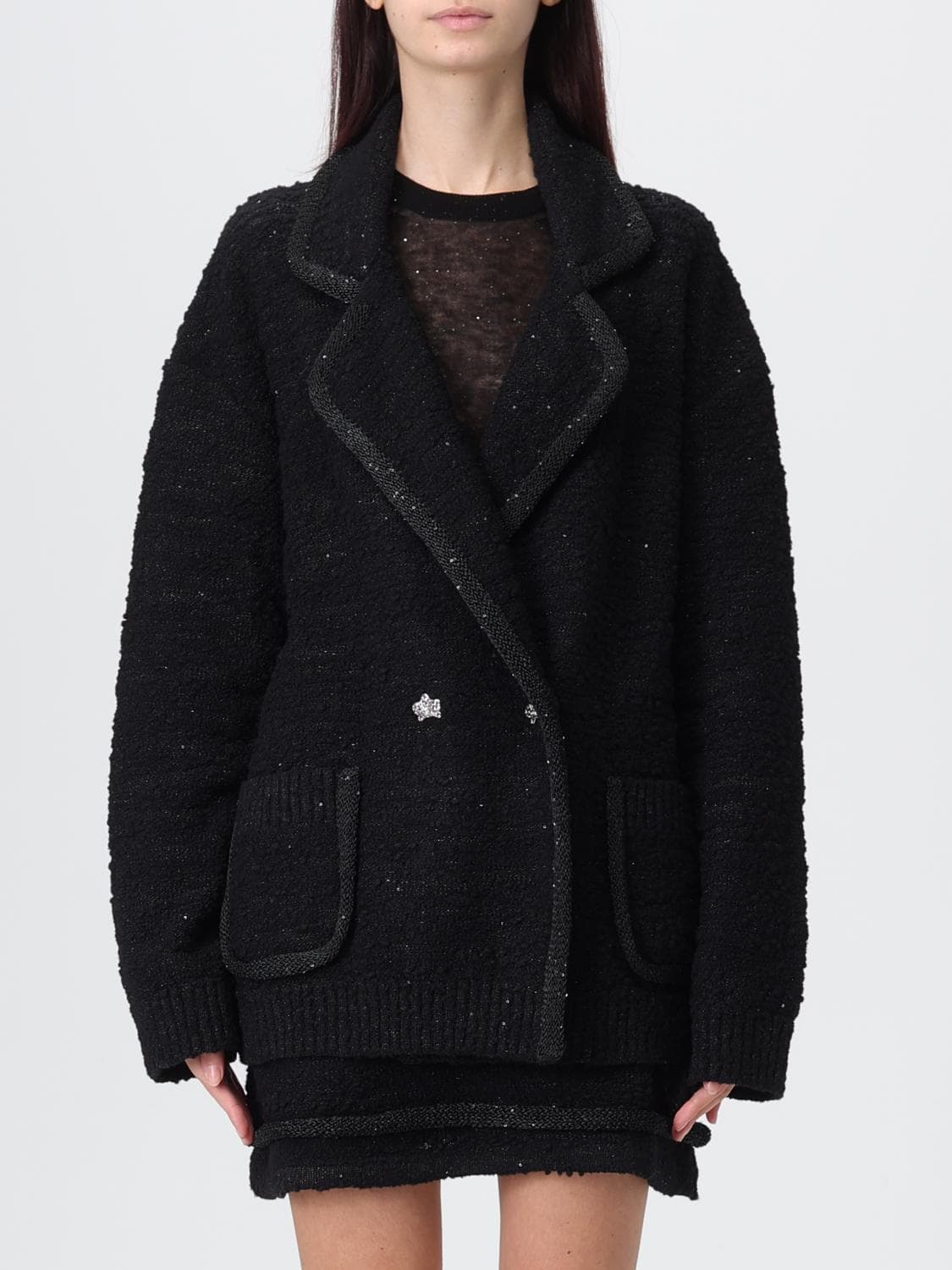 Genny Coat Woman color Black
