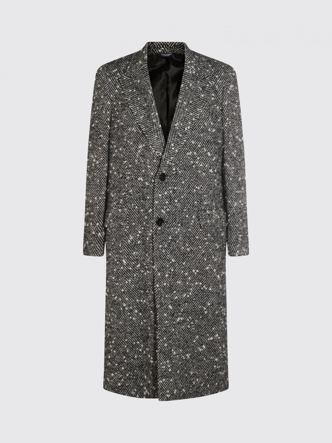 Dolce & Gabbana Coat Men color Grey