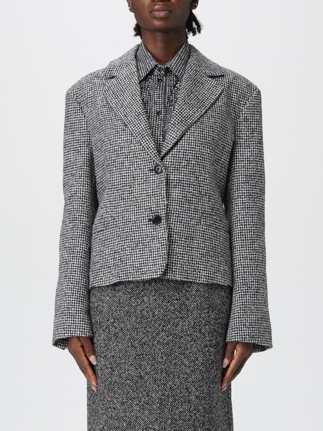 Ermanno Scervino Jacket Woman color Black