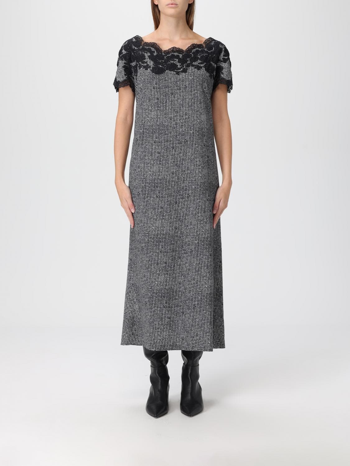 Ermanno Scervino Dress Woman color Black