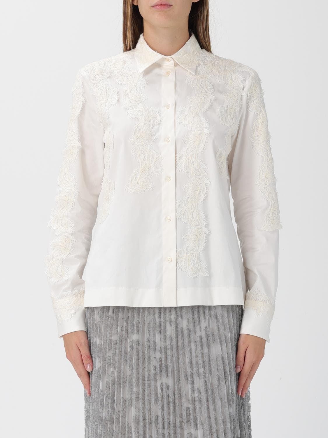 Ermanno Scervino Shirt Woman color Beige