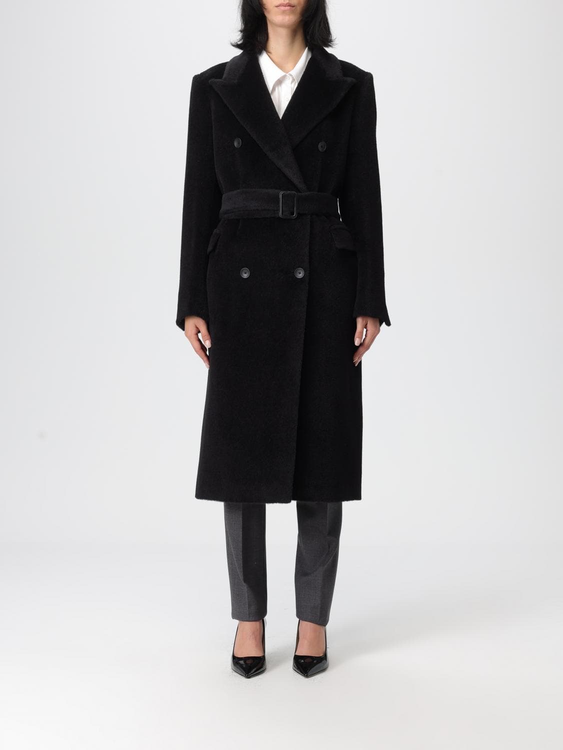 Tagliatore Coat Woman color Black