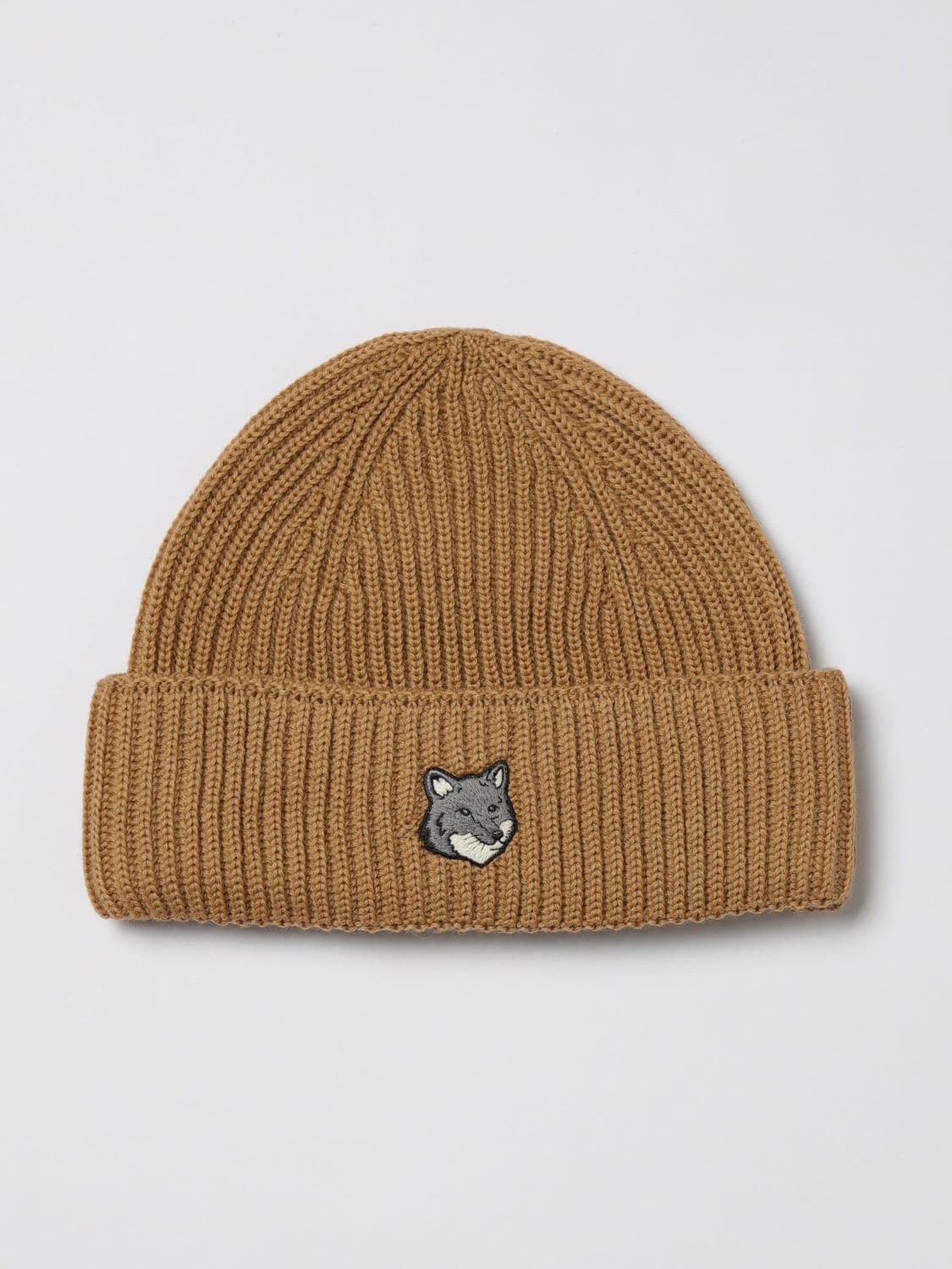Maison Kitsuné Hat Men color Brown · OS