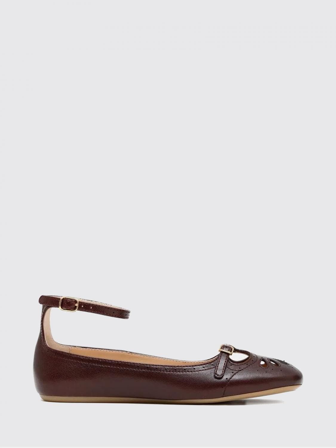 Chloé Ballet Flat Woman color Violet