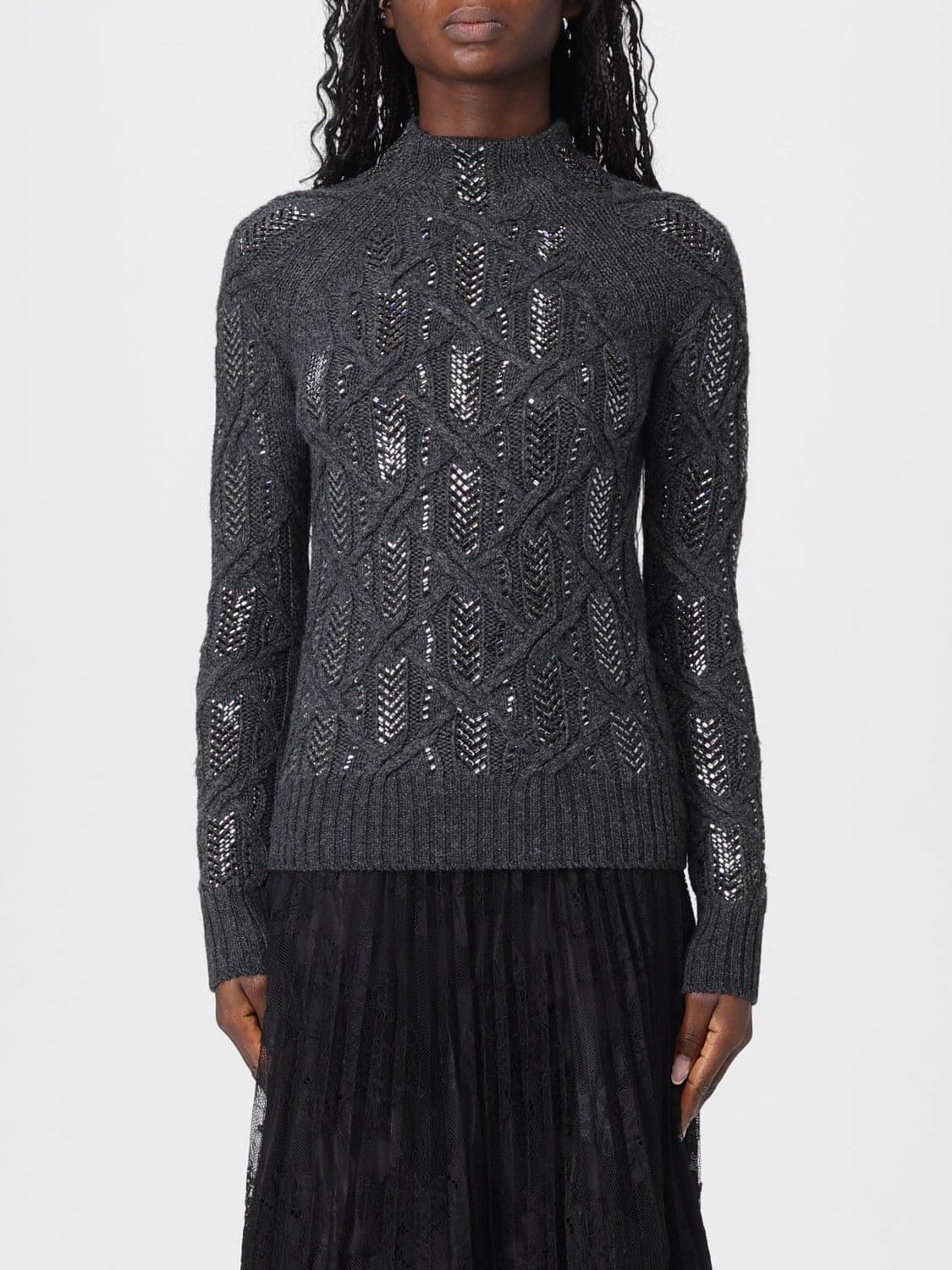 Ermanno Scervino Sweater Woman color Grey