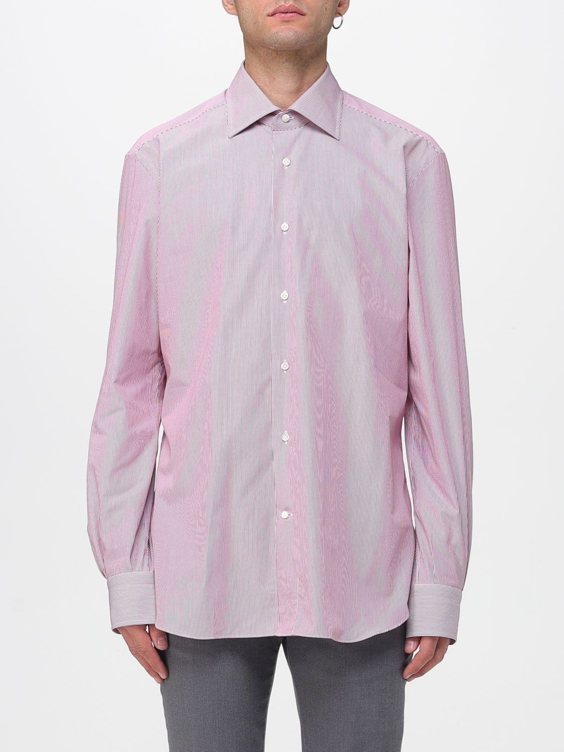 Mazzarelli Shirt Men color Red · 40