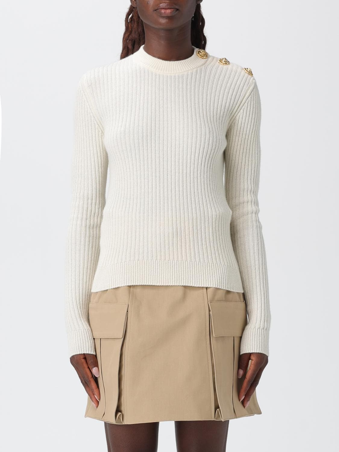 Balmain Sweater Woman color Natural