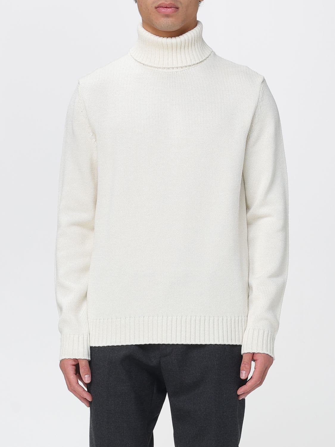 Zanone Sweater Men color Ivory