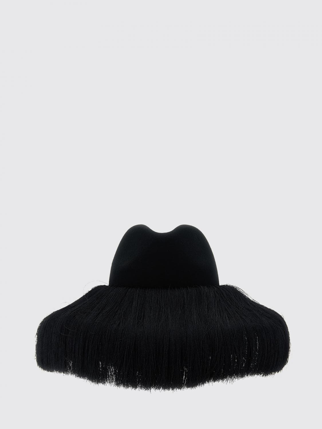 Comme Des Garçons Hat Woman color Black