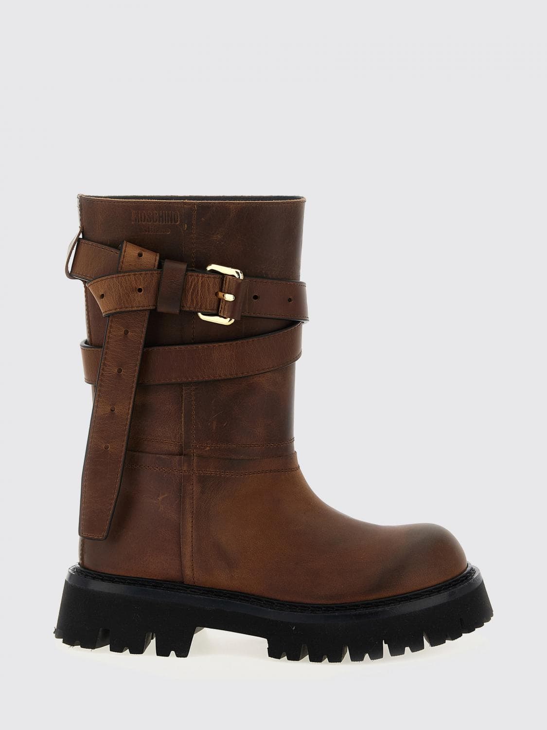 Moschino Couture Boots Woman color Brown