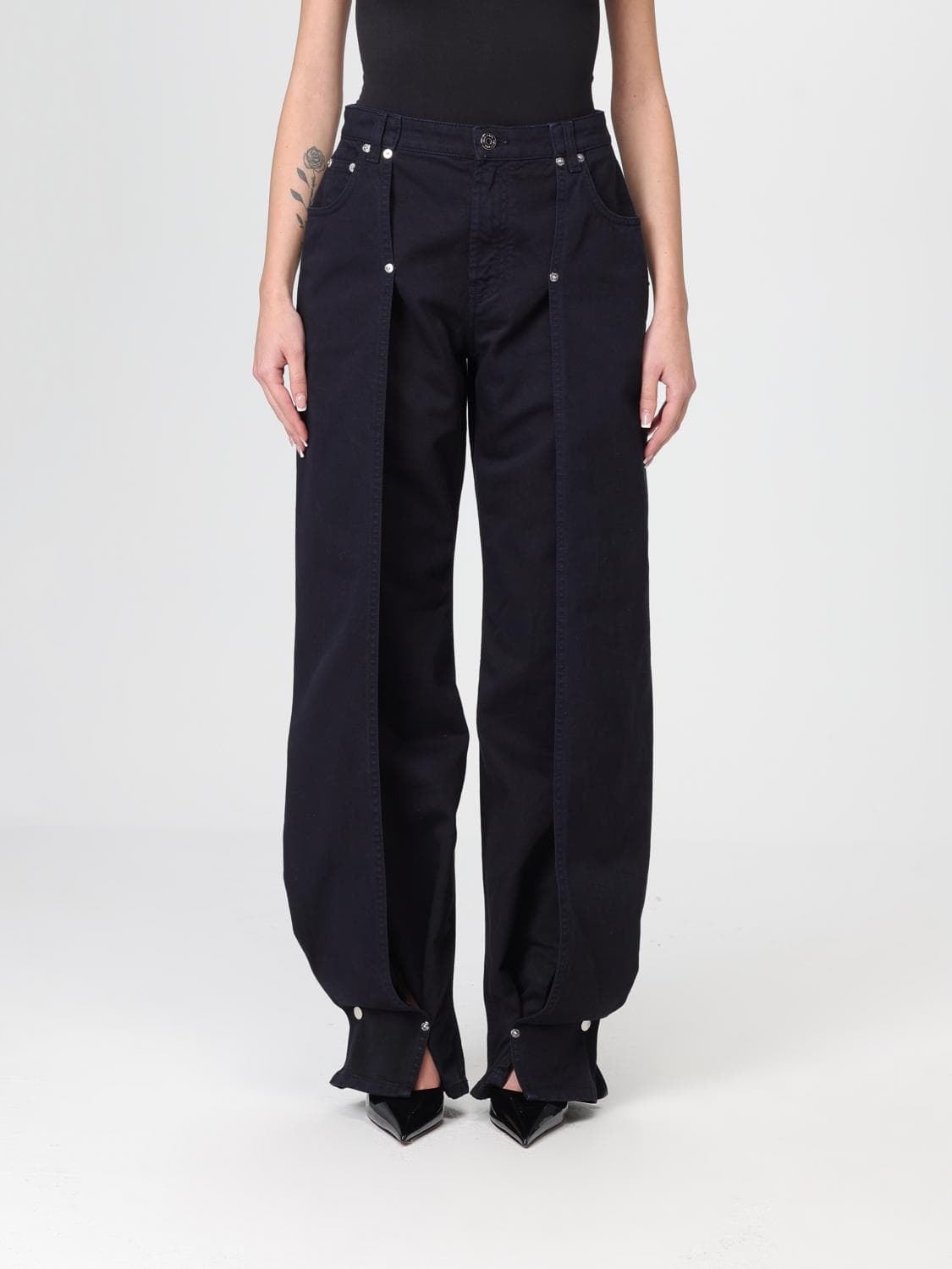 Jean Paul Gaultier Jeans Woman color Blue